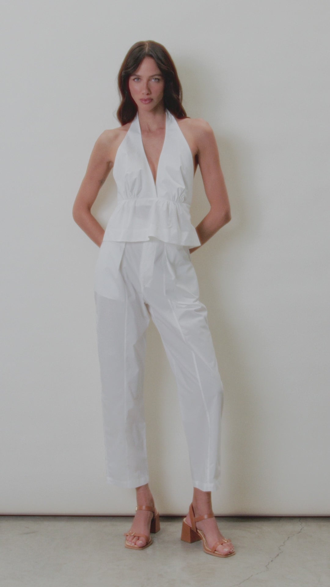 Calça Tricoline - Branco