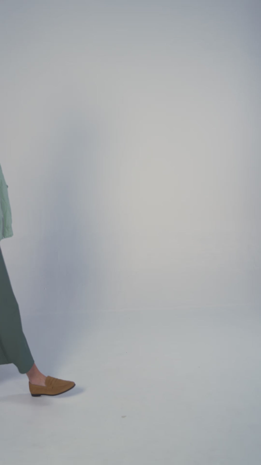 Jaqueta em Nylon - Verde Claro