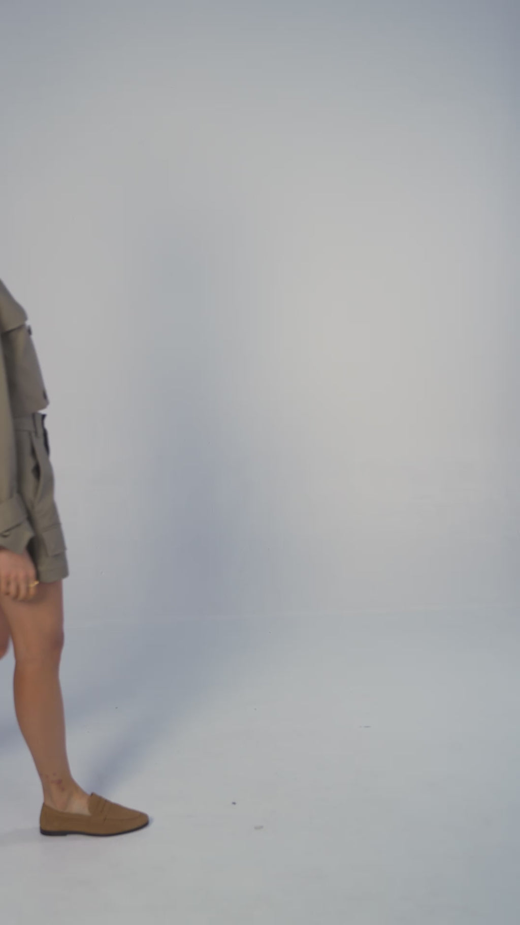 Shorts em Algodão - Bege