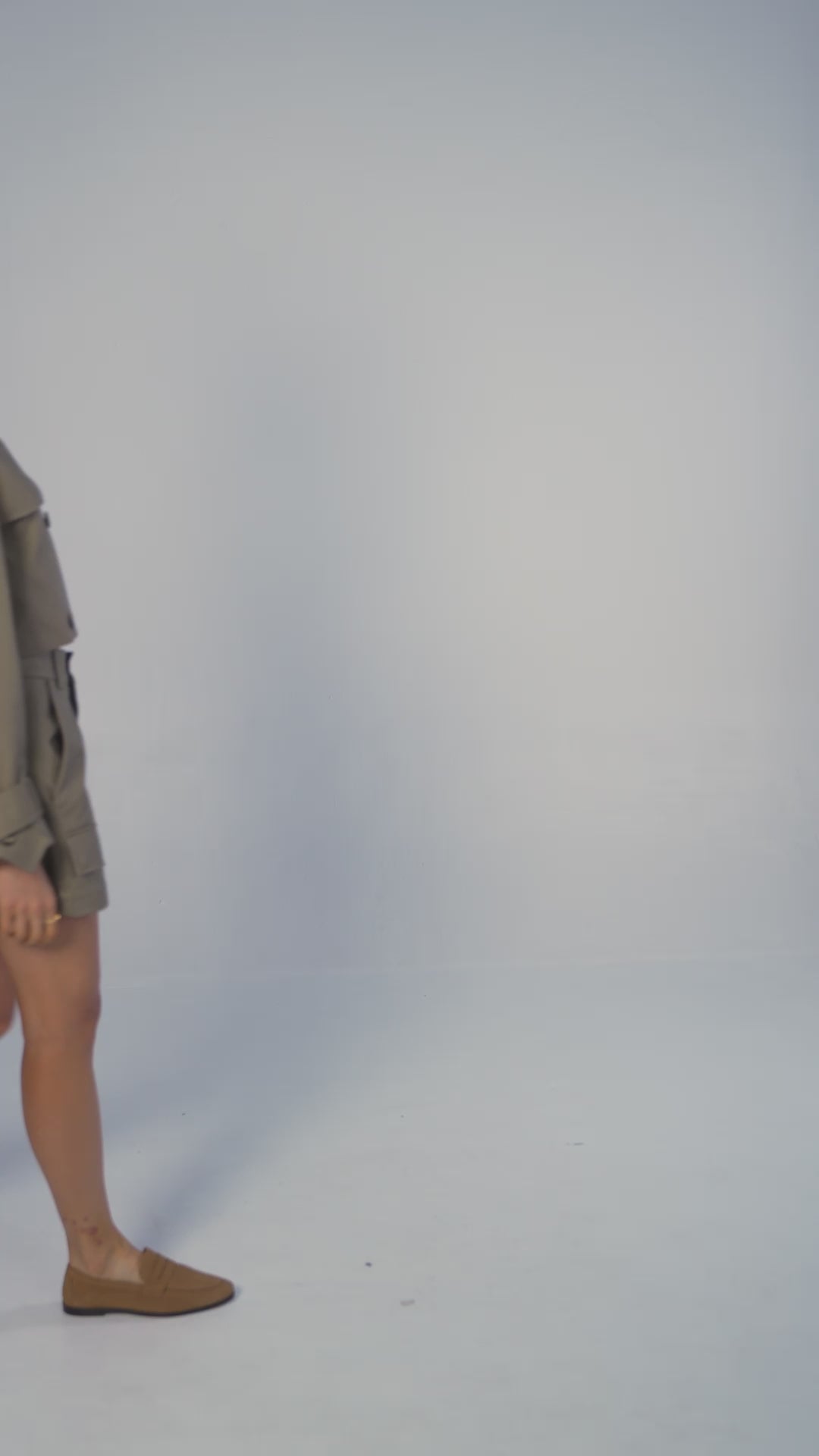 Shorts em Algodão - Bege