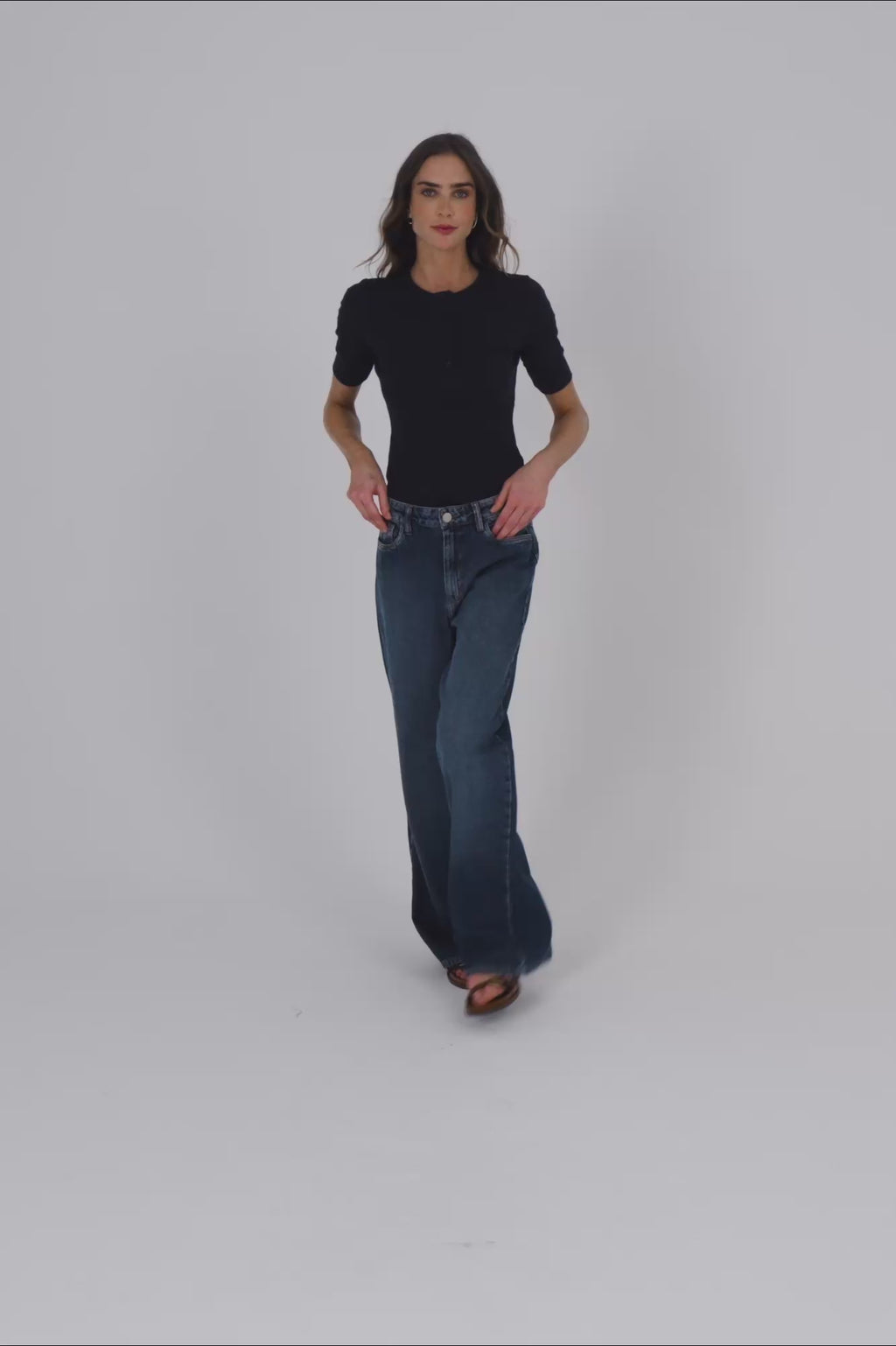 Calça Jeans - Escuro