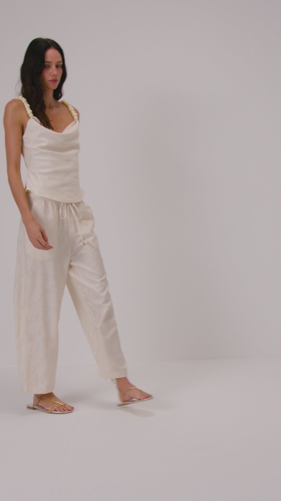 Regata em jacquard - Papel