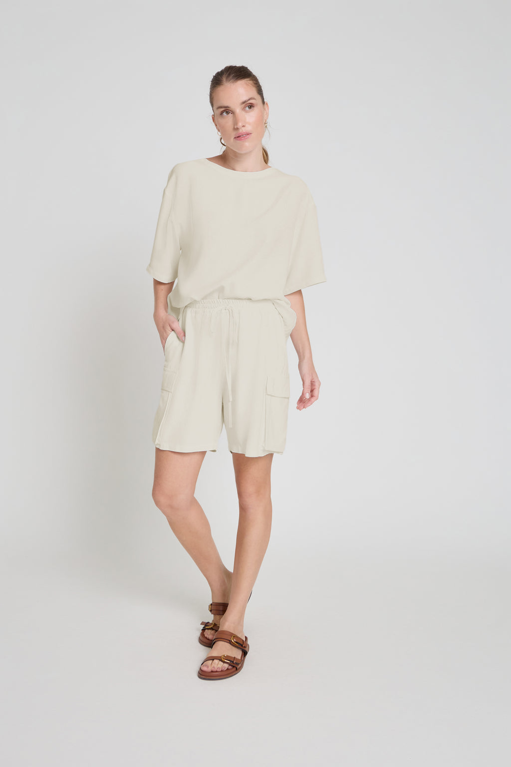 Blusa em crepe - Papel