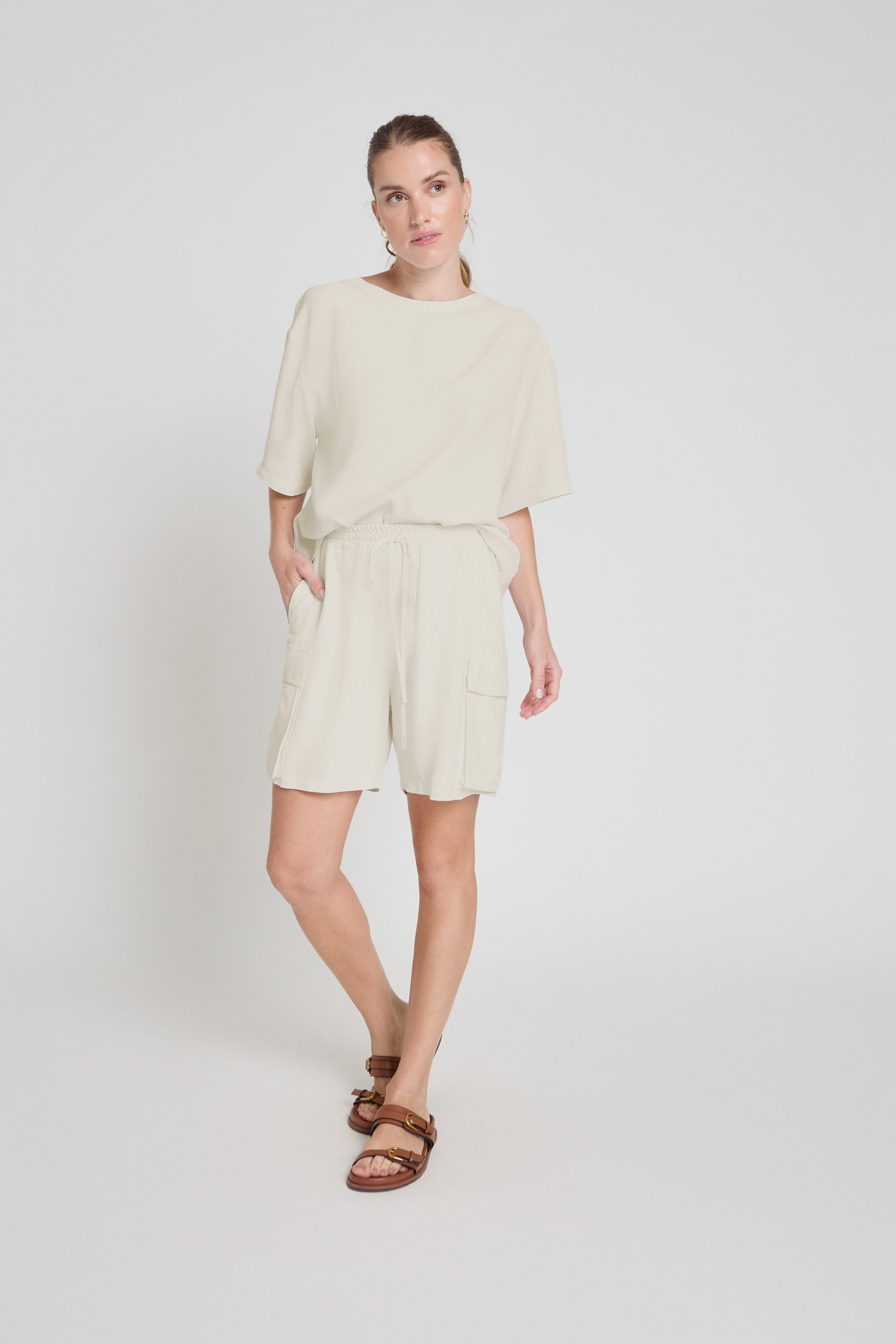 Blusa de algodão- Papel
