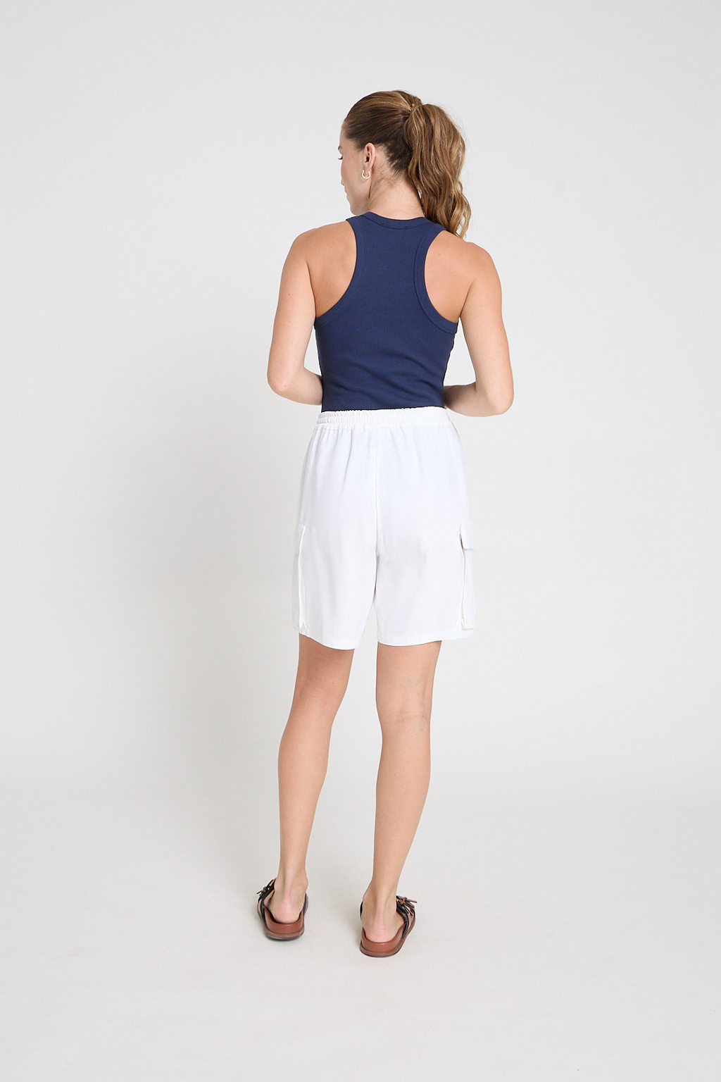 Body em malha - Marinho