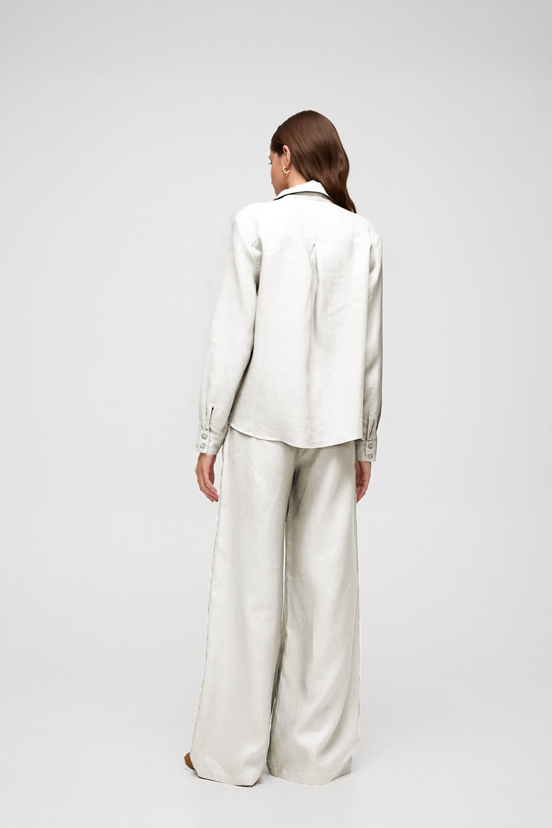 Camisa em linho - Branco