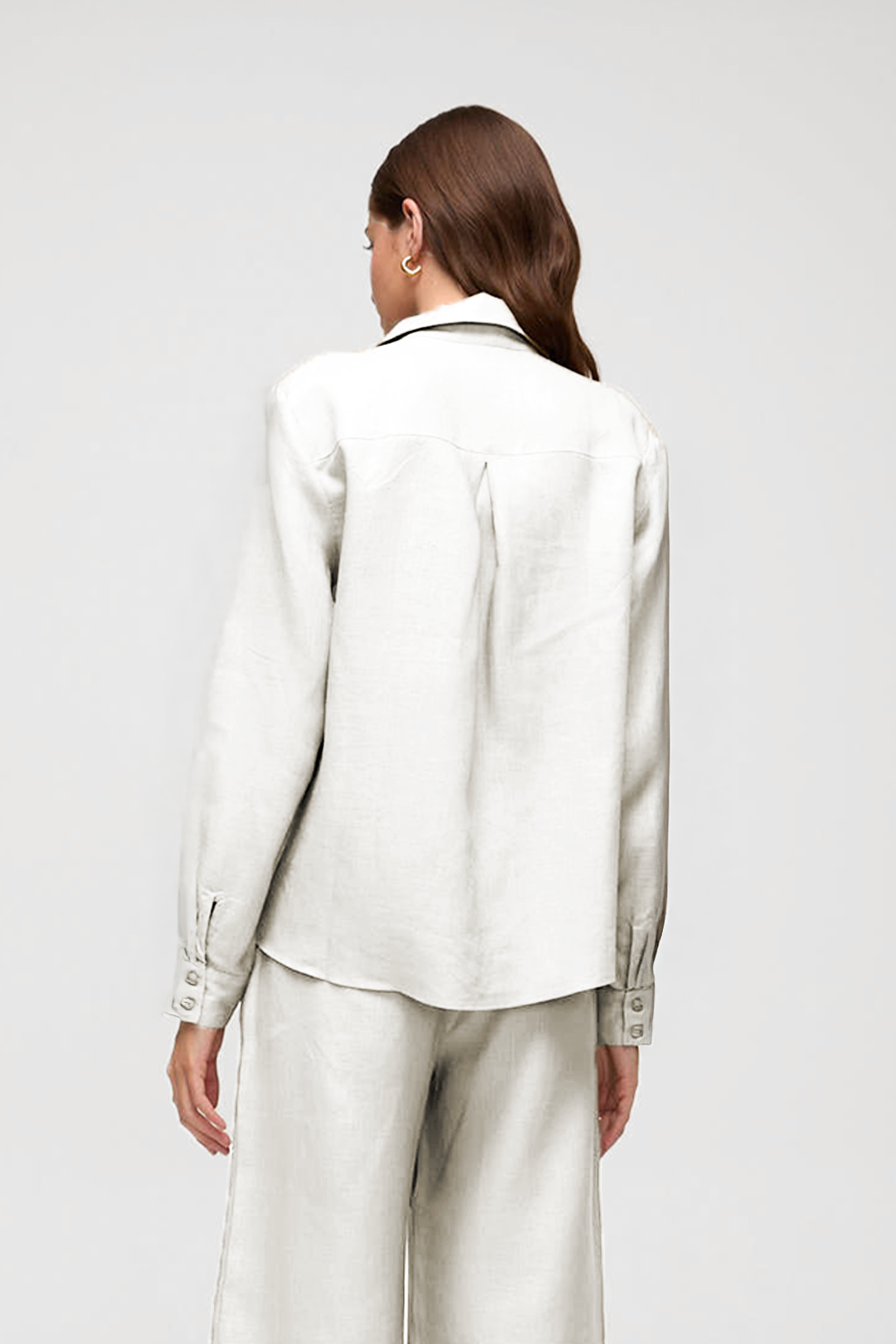 Camisa em linho - Branco