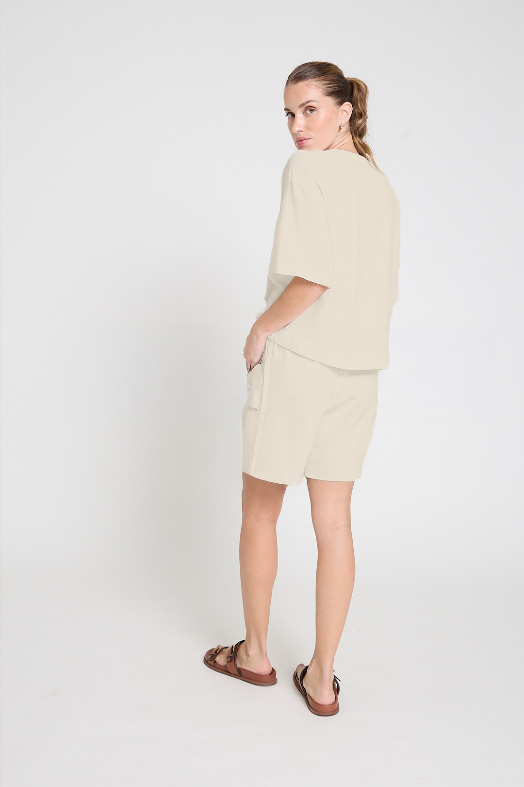 Blusa em crepe - Papel